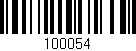 Código de barras (EAN, GTIN, SKU, ISBN): '100054'