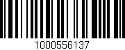 Código de barras (EAN, GTIN, SKU, ISBN): '1000556137'