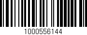 Código de barras (EAN, GTIN, SKU, ISBN): '1000556144'