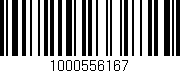 Código de barras (EAN, GTIN, SKU, ISBN): '1000556167'