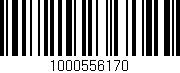 Código de barras (EAN, GTIN, SKU, ISBN): '1000556170'