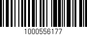 Código de barras (EAN, GTIN, SKU, ISBN): '1000556177'