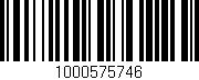 Código de barras (EAN, GTIN, SKU, ISBN): '1000575746'