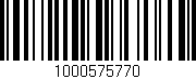 Código de barras (EAN, GTIN, SKU, ISBN): '1000575770'