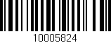Código de barras (EAN, GTIN, SKU, ISBN): '10005824'