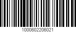 Código de barras (EAN, GTIN, SKU, ISBN): '1000602206021'
