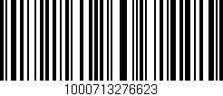 Código de barras (EAN, GTIN, SKU, ISBN): '1000713276623'