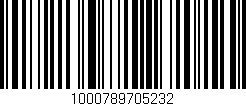 Código de barras (EAN, GTIN, SKU, ISBN): '1000789705232'