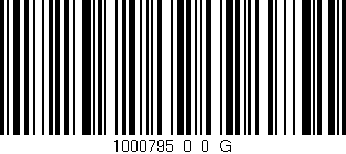 Código de barras (EAN, GTIN, SKU, ISBN): '1000795_0_0_G'