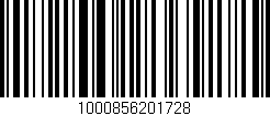 Código de barras (EAN, GTIN, SKU, ISBN): '1000856201728'