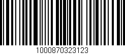 Código de barras (EAN, GTIN, SKU, ISBN): '1000870323123'