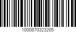 Código de barras (EAN, GTIN, SKU, ISBN): '1000870323205'