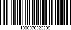 Código de barras (EAN, GTIN, SKU, ISBN): '1000870323209'