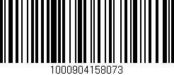 Código de barras (EAN, GTIN, SKU, ISBN): '1000904158073'