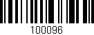 Código de barras (EAN, GTIN, SKU, ISBN): '100096'