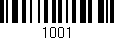 Código de barras (EAN, GTIN, SKU, ISBN): '1001'