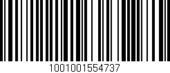Código de barras (EAN, GTIN, SKU, ISBN): '1001001554737'