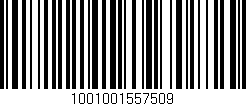 Código de barras (EAN, GTIN, SKU, ISBN): '1001001557509'