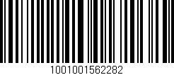 Código de barras (EAN, GTIN, SKU, ISBN): '1001001562282'
