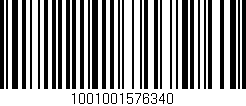 Código de barras (EAN, GTIN, SKU, ISBN): '1001001576340'