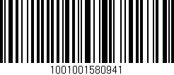 Código de barras (EAN, GTIN, SKU, ISBN): '1001001580941'