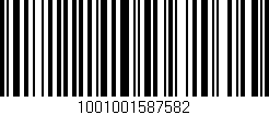 Código de barras (EAN, GTIN, SKU, ISBN): '1001001587582'