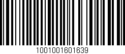 Código de barras (EAN, GTIN, SKU, ISBN): '1001001601639'