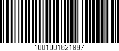 Código de barras (EAN, GTIN, SKU, ISBN): '1001001621897'