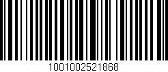 Código de barras (EAN, GTIN, SKU, ISBN): '1001002521868'