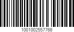 Código de barras (EAN, GTIN, SKU, ISBN): '1001002557768'