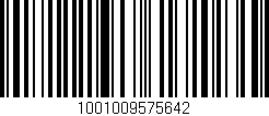 Código de barras (EAN, GTIN, SKU, ISBN): '1001009575642'