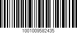 Código de barras (EAN, GTIN, SKU, ISBN): '1001009582435'