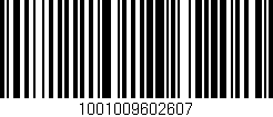Código de barras (EAN, GTIN, SKU, ISBN): '1001009602607'