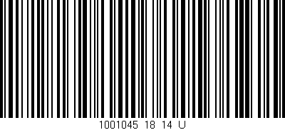 Código de barras (EAN, GTIN, SKU, ISBN): '1001045_18_14_U'