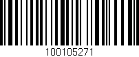 Código de barras (EAN, GTIN, SKU, ISBN): '100105271'
