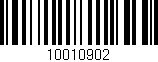 Código de barras (EAN, GTIN, SKU, ISBN): '10010902'