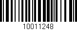 Código de barras (EAN, GTIN, SKU, ISBN): '10011248'