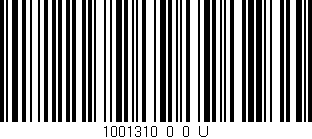 Código de barras (EAN, GTIN, SKU, ISBN): '1001310_0_0_U'