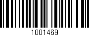 Código de barras (EAN, GTIN, SKU, ISBN): '1001469'