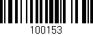 Código de barras (EAN, GTIN, SKU, ISBN): '100153'