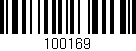 Código de barras (EAN, GTIN, SKU, ISBN): '100169'