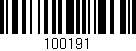 Código de barras (EAN, GTIN, SKU, ISBN): '100191'