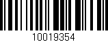 Código de barras (EAN, GTIN, SKU, ISBN): '10019354'