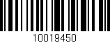 Código de barras (EAN, GTIN, SKU, ISBN): '10019450'
