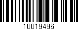 Código de barras (EAN, GTIN, SKU, ISBN): '10019496'