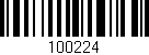 Código de barras (EAN, GTIN, SKU, ISBN): '100224'