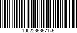 Código de barras (EAN, GTIN, SKU, ISBN): '1002285657145'