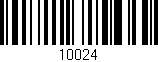 Código de barras (EAN, GTIN, SKU, ISBN): '10024'