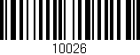 Código de barras (EAN, GTIN, SKU, ISBN): '10026'