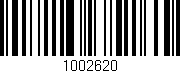 Código de barras (EAN, GTIN, SKU, ISBN): '1002620'